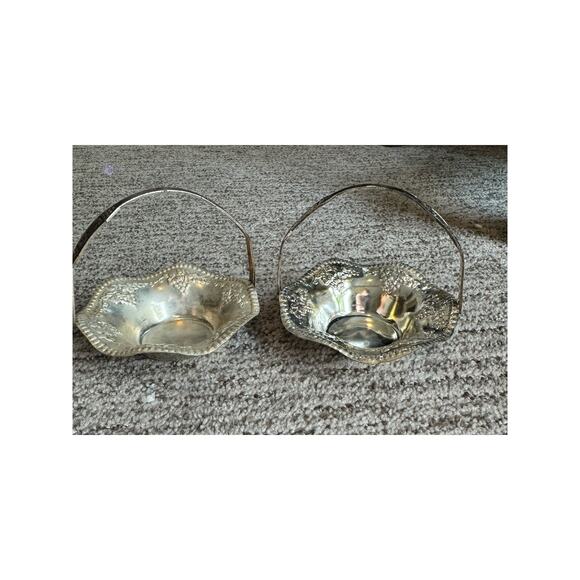 Vintage Silver Plated Candy Dishes (2) in box. - Picture 3 of 5